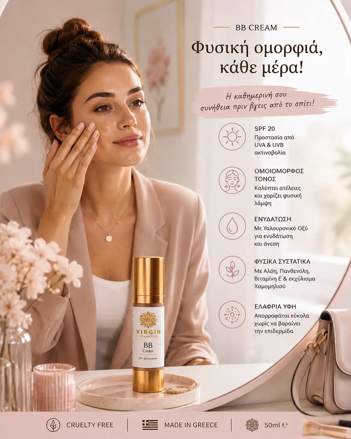 BB Cream με SPF 20-50 2 BB-cream