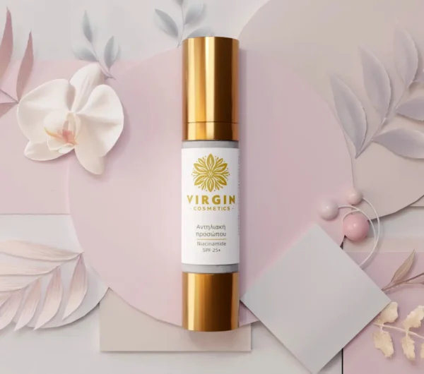 Αντηλιακή κρέμα με νιασιναμίδη SPF 25 Virgin Cosmetics