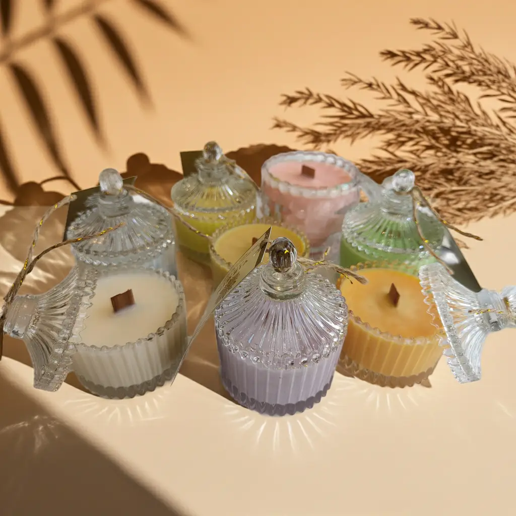 Κεριά σόγιας 3 Κερί σόγιας 2