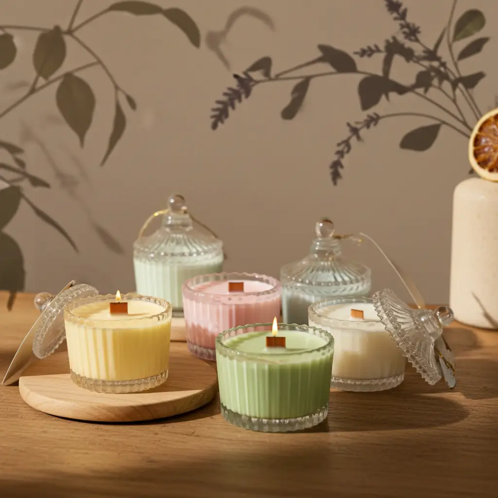 Κεριά σόγιας 2 Κερί σόγιας 1