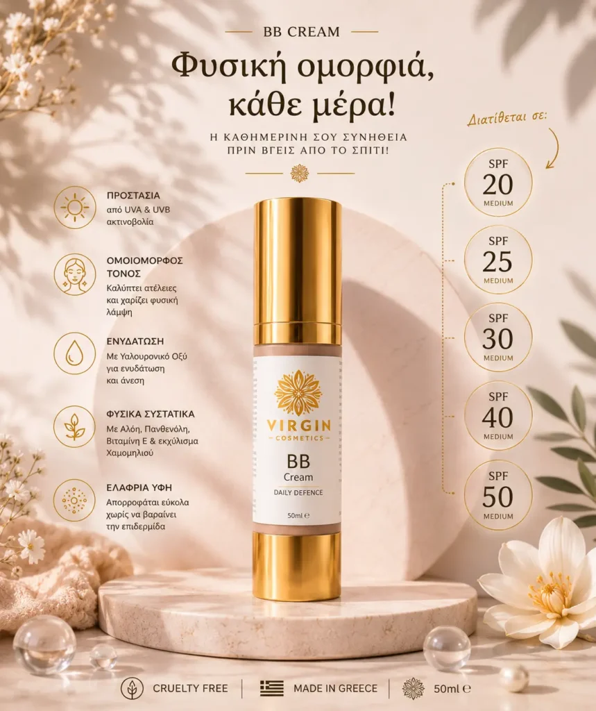 BB Cream με SPF 20-50